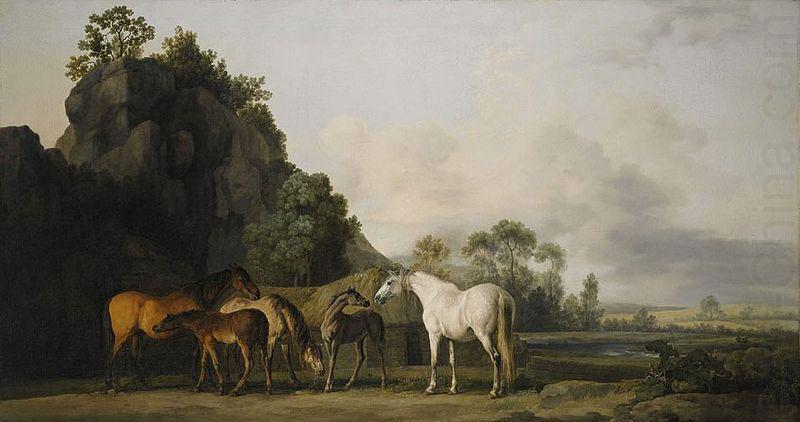 Brood Mares and Foals,, George Stubbs